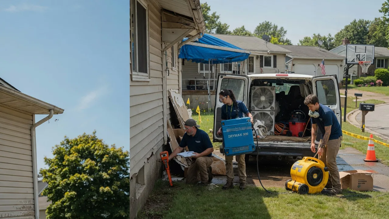 Ceiling Leak Cleanup in Gettysburg, OH near me